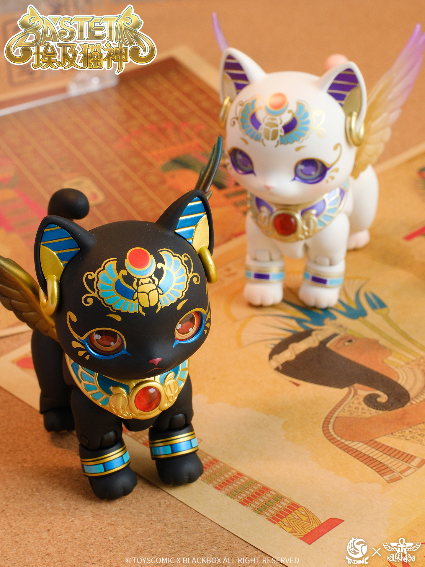 TOYSCOMIC x BLACKBOX BASTET NON-SCALE ACTION FIGURE (BLACK)
