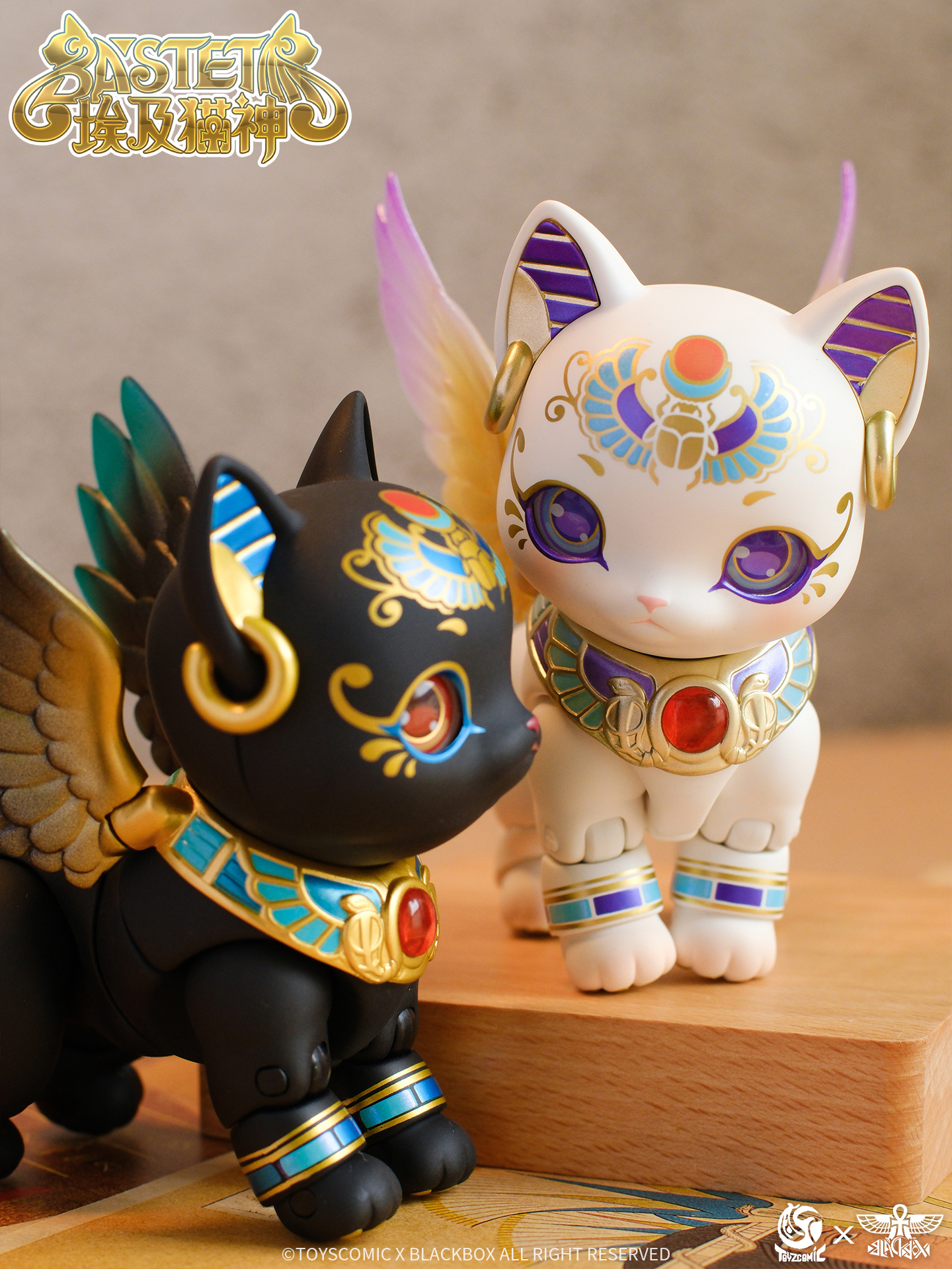 TOYSCOMIC x BLACKBOX BASTET NON-SCALE ACTION FIGURE (BLACK)