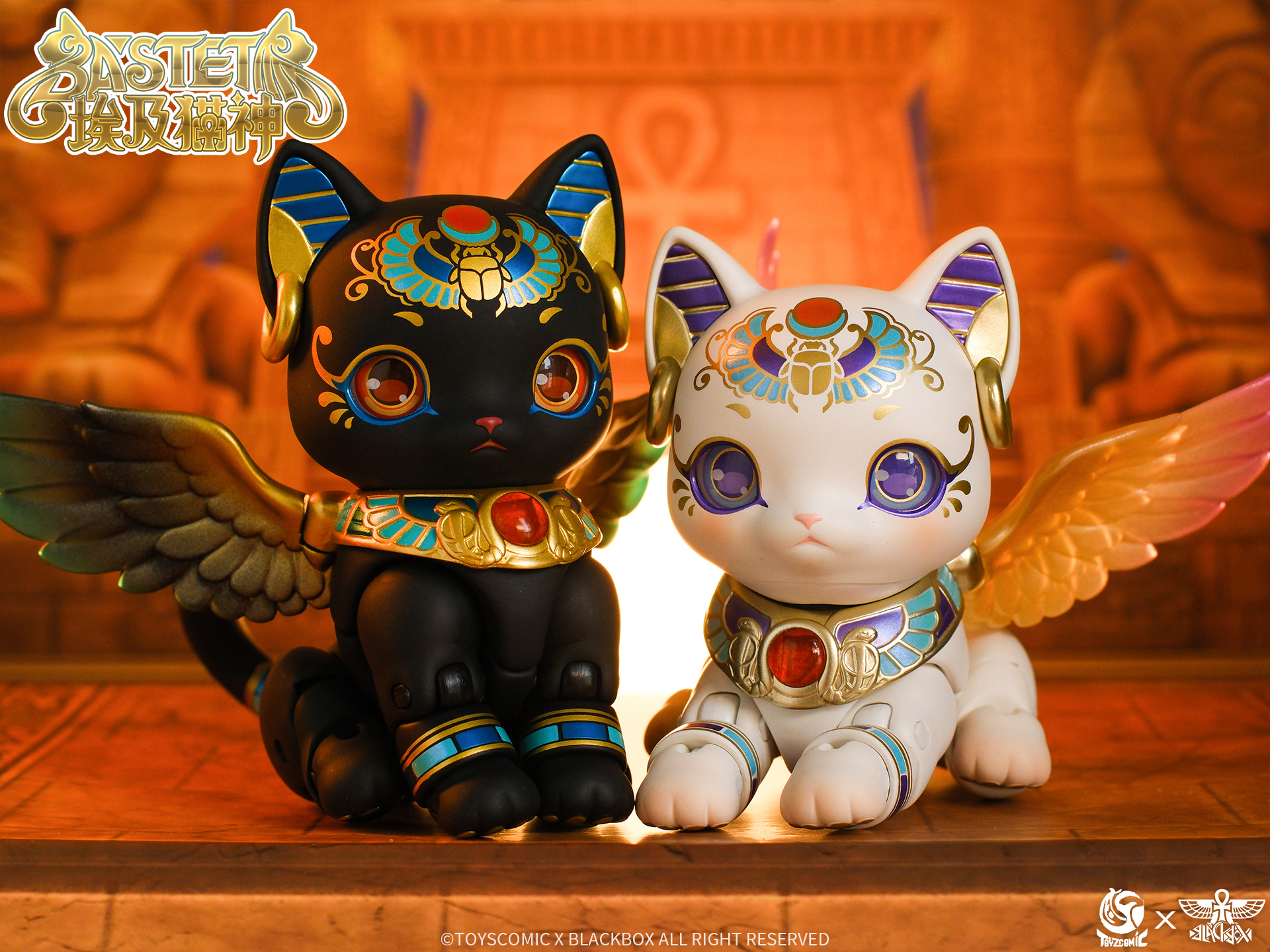 TOYSCOMIC x BLACKBOX BASTET NON-SCALE ACTION FIGURE (BLACK)