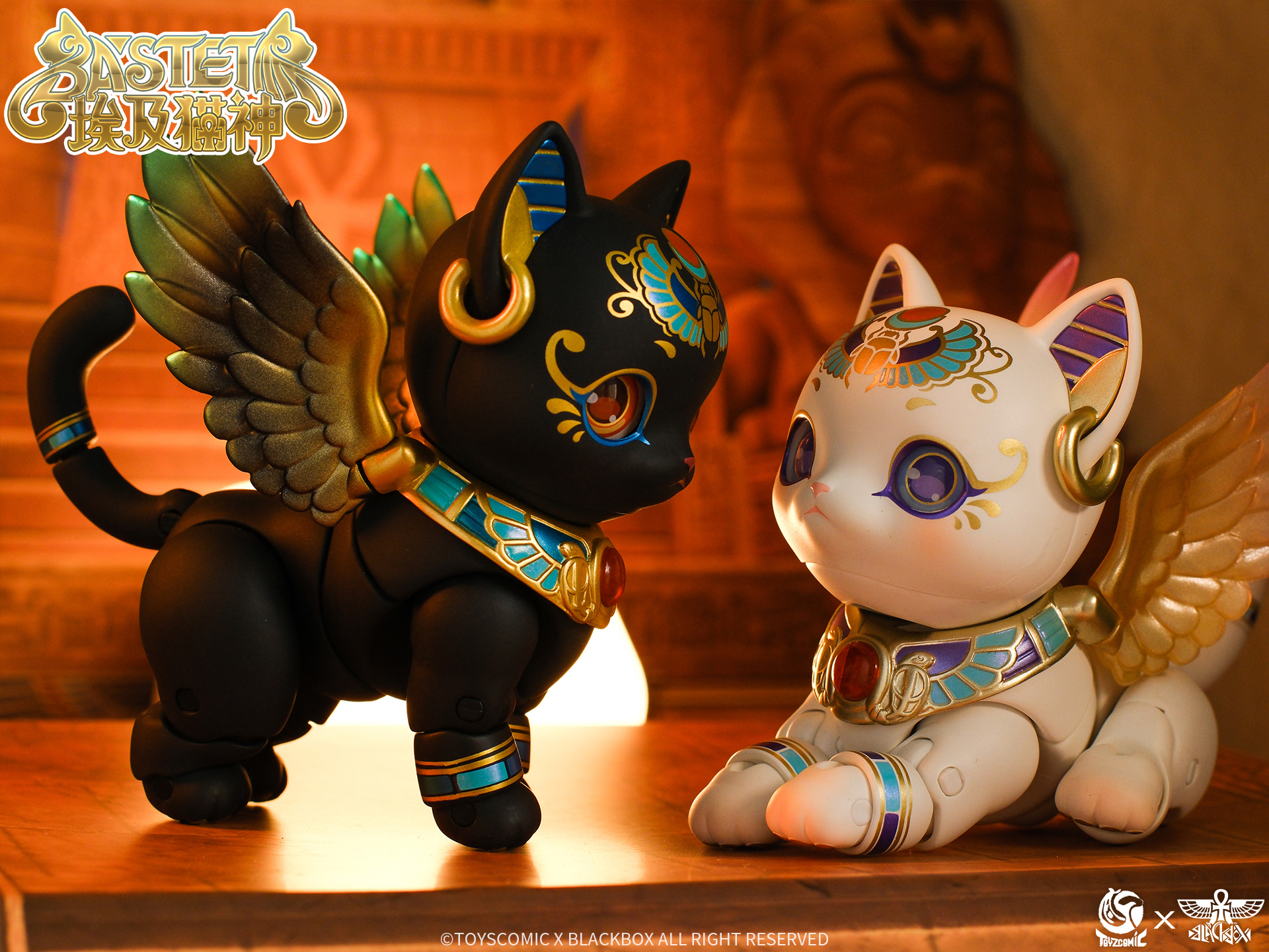 TOYSCOMIC x BLACKBOX BASTET NON-SCALE ACTION FIGURE (BLACK)