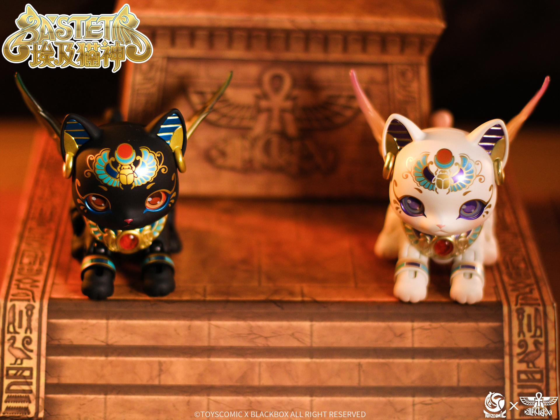 TOYSCOMIC x BLACKBOX BASTET NON-SCALE ACTION FIGURE (BLACK)