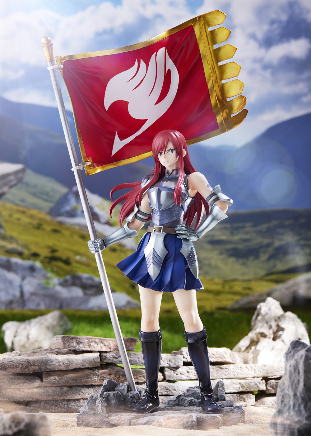 "Fairy Tail Final Season" Erza Scarlet