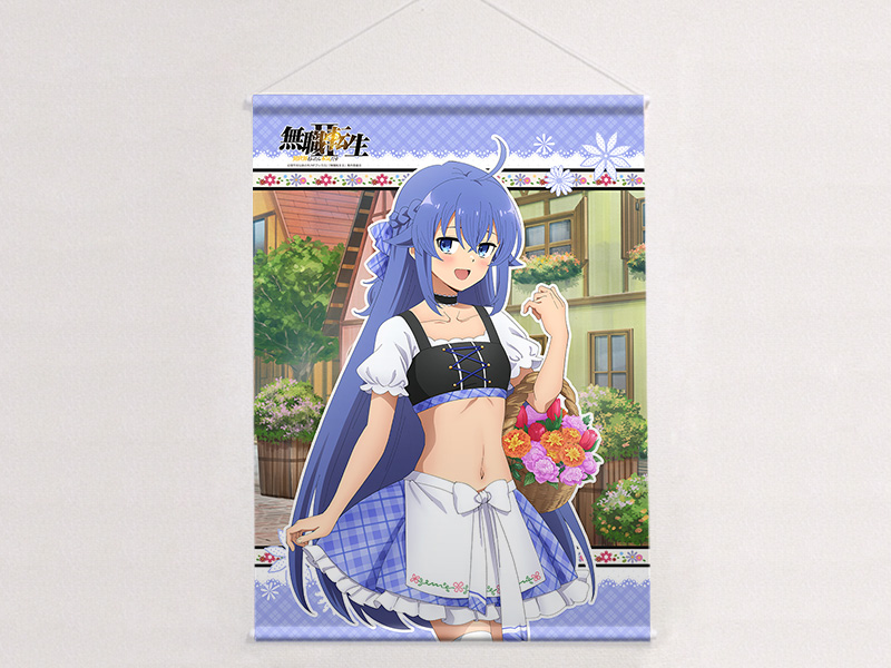 "Mushoku Tensei: Jobless Reincarnation Season 2" Original Illustration B2 Tapestry Roxy / Dirndl W Suede