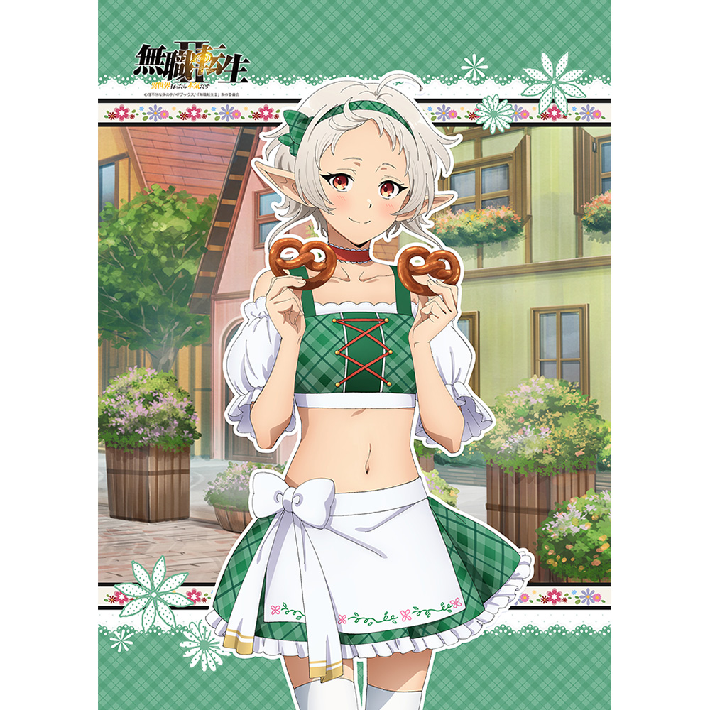 "Mushoku Tensei: Jobless Reincarnation Season 2" Original Illustration B2 Tapestry Sylphiette / Dirndl W Suede