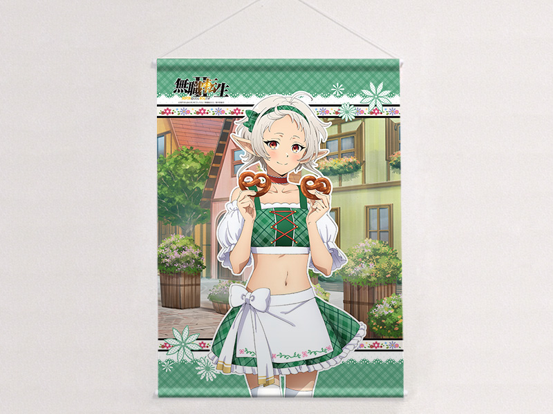 "Mushoku Tensei: Jobless Reincarnation Season 2" Original Illustration B2 Tapestry Sylphiette / Dirndl W Suede