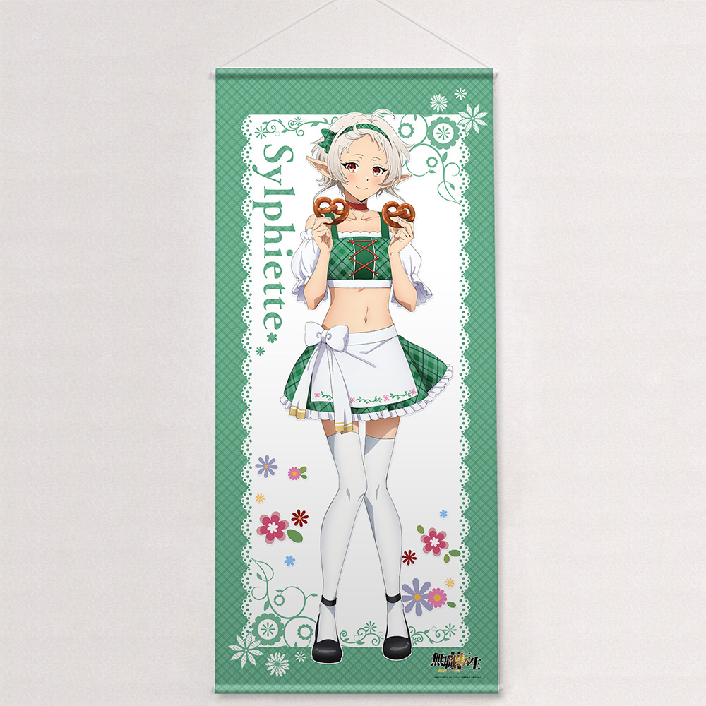 "Mushoku Tensei: Jobless Reincarnation Season 2" Original Illustration Extra Large Tapestry Sylphiette / Dirndl