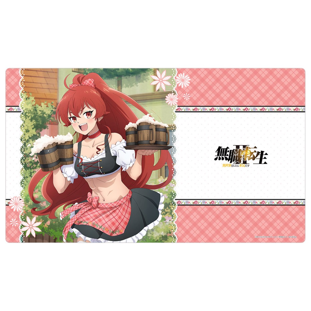 "Mushoku Tensei: Jobless Reincarnation Season 2" Original Illustration Rubber Mat Eris / Dirndl
