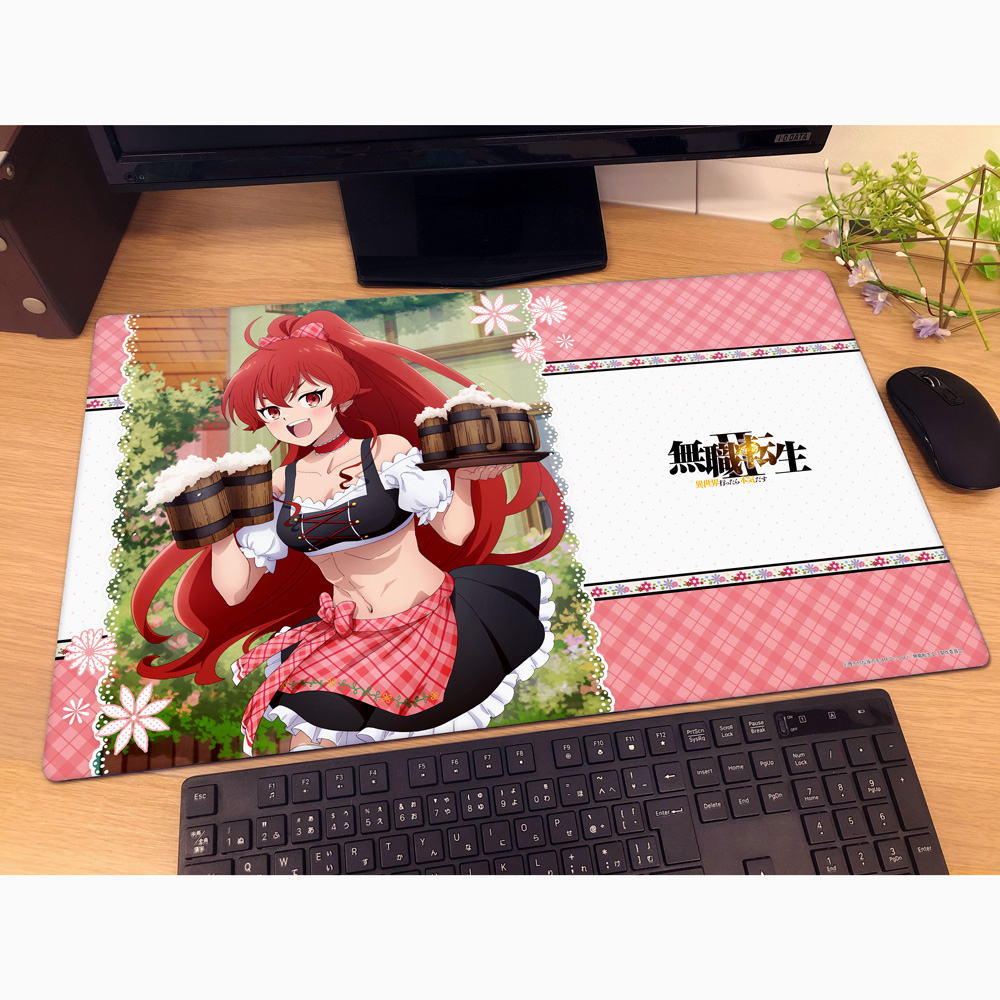 "Mushoku Tensei: Jobless Reincarnation Season 2" Original Illustration Rubber Mat Eris / Dirndl