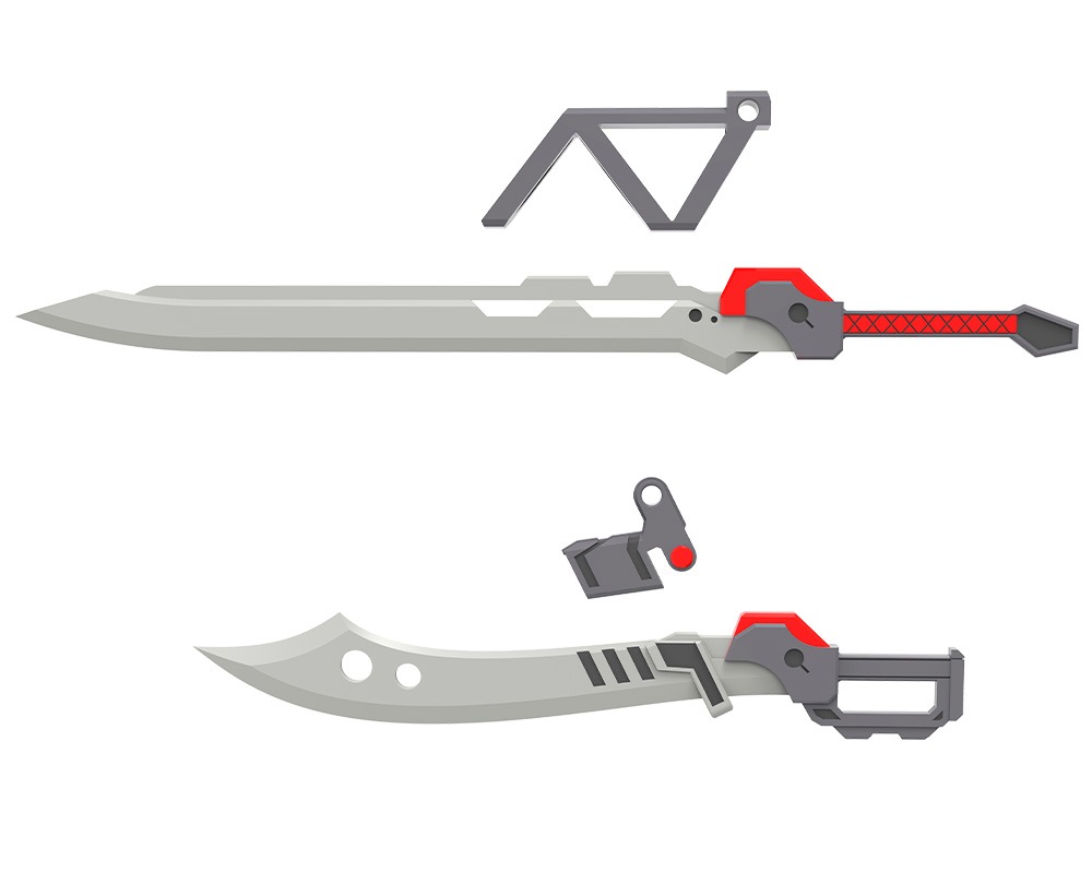 M.S.G Modeling Support Goods Weapon Unit 54 Customize Blade Set 02