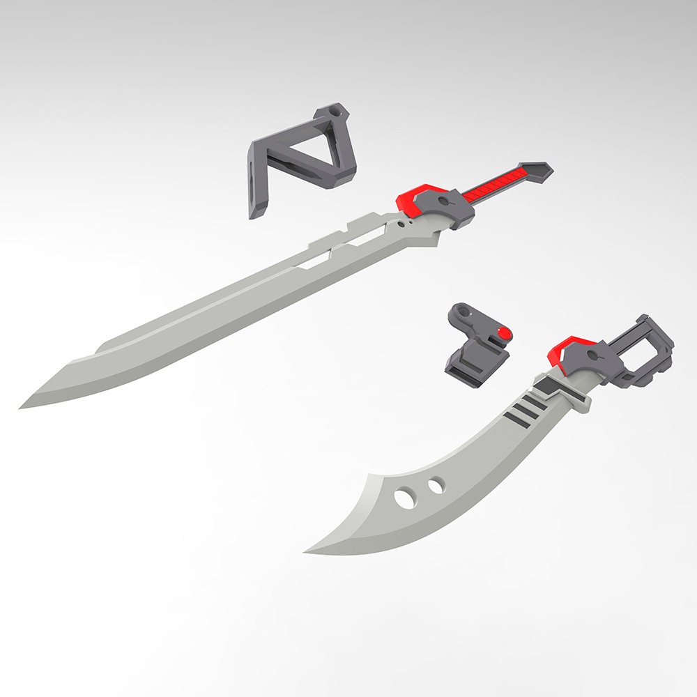 M.S.G Modeling Support Goods Weapon Unit 54 Customize Blade Set 02