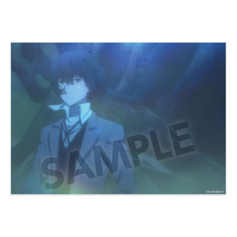"Bungo Stray Dogs" A6 Visual Acrylic Plate Dazai Osamu