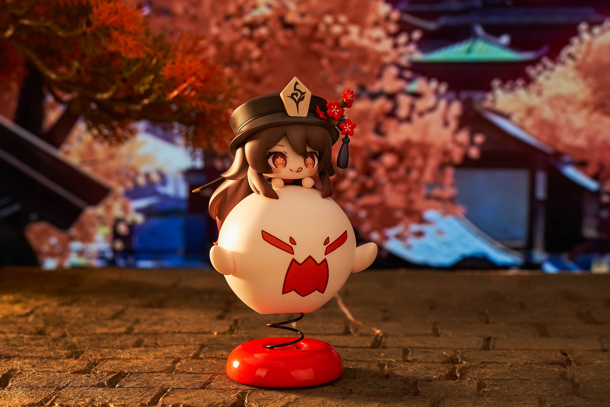 "Genshin Impact" Hu Tao Chibi Chara Yurayura Stand