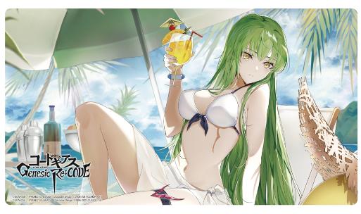 Rubber Desk Mat Collection "Code Geass Genesic Re;CODE" Swimwear C.C.