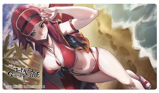 Rubber Desk Mat Collection "Code Geass Genesic Re;CODE" Swimwear Kallen
