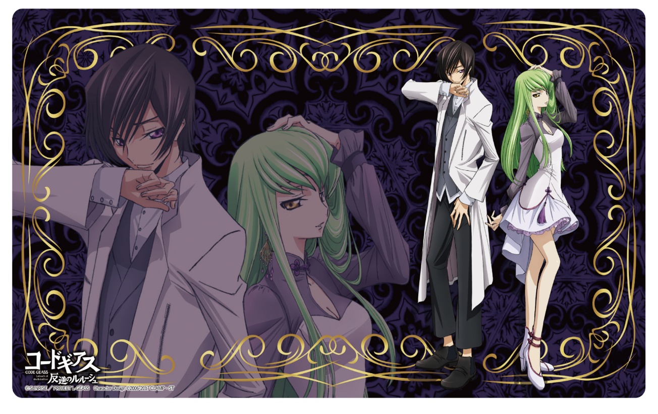 Rubber Desk Mat Collection "Code Geass Lelouch of the Rebellion" Lelouch & C.C.