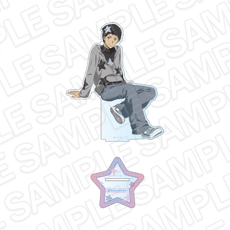 "Reborn!" Deka Acrylic Stand Yamamoto Takeshi Star Ver.