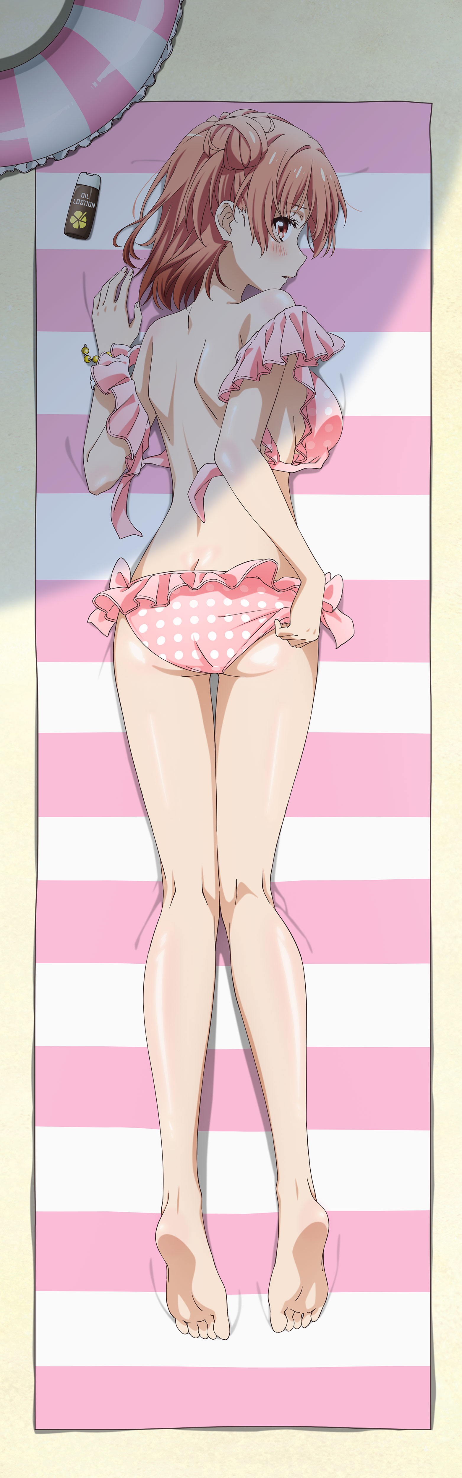 "Yahari Ore no Seishun Love-come wa Machigatteiru. Kan" Original Illustration Premium Dakimakura Cover Yuigahama Yui (Swimwear)