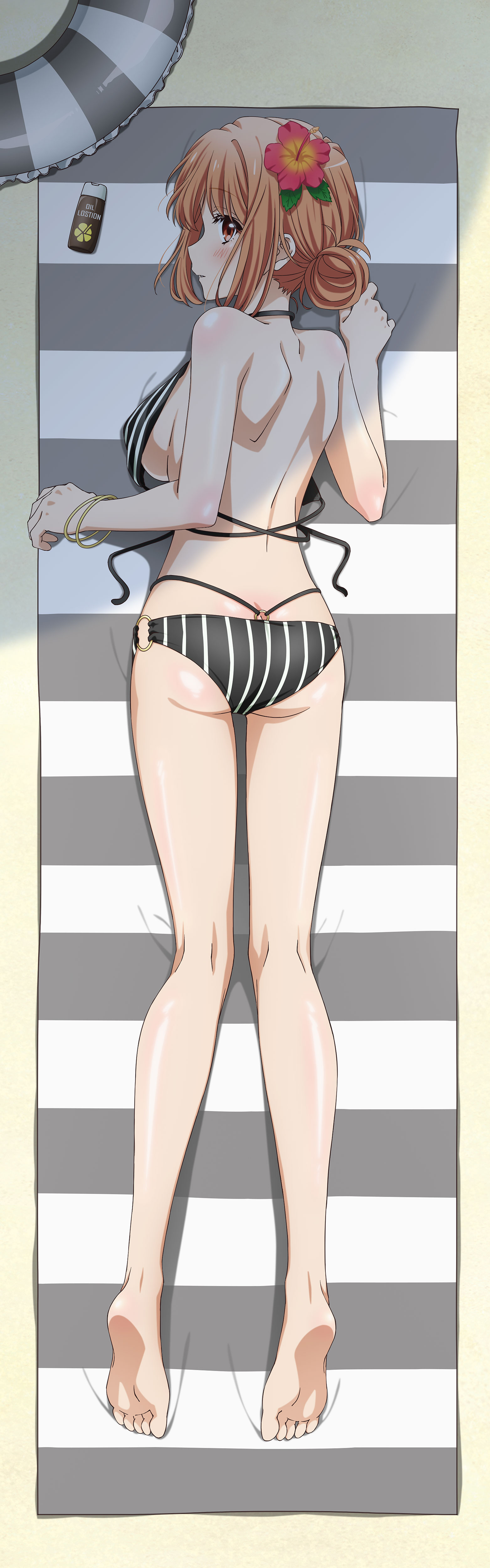 "Yahari Ore no Seishun Love-come wa Machigatteiru. Kan" Original Illustration Premium Dakimakura Cover Yuigahama Mother (Swimwear)