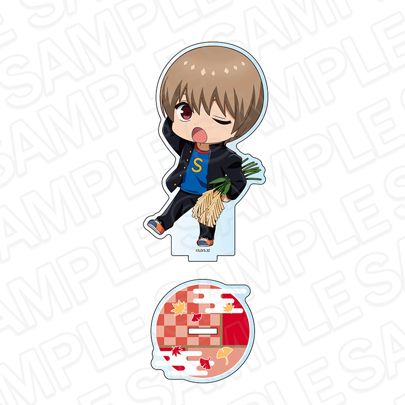 "3-Z Class Ginpachi-sensei" Acrylic Stand Okita Sougo Otsukimi Ver.