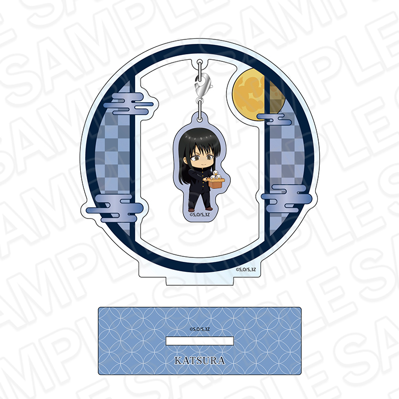 "3-Z Class Ginpachi-sensei" Furafura Acrylic Stand Katsura Kotarou Otsukimi Ver.