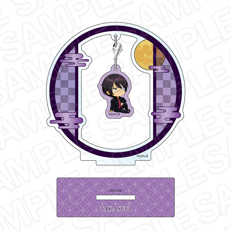 "3-Z Class Ginpachi-sensei" Furafura Acrylic Stand Takasugi Shinsuke Otsukimi Ver.