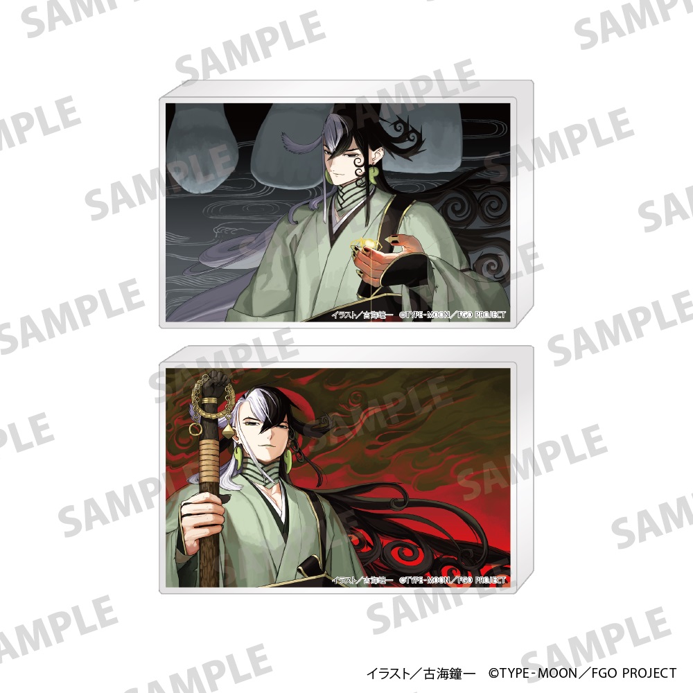 "Fate/Grand Order: Curious Tales of Heroic Spirits - Ashiya Douman" Mini Acrylic Block Set