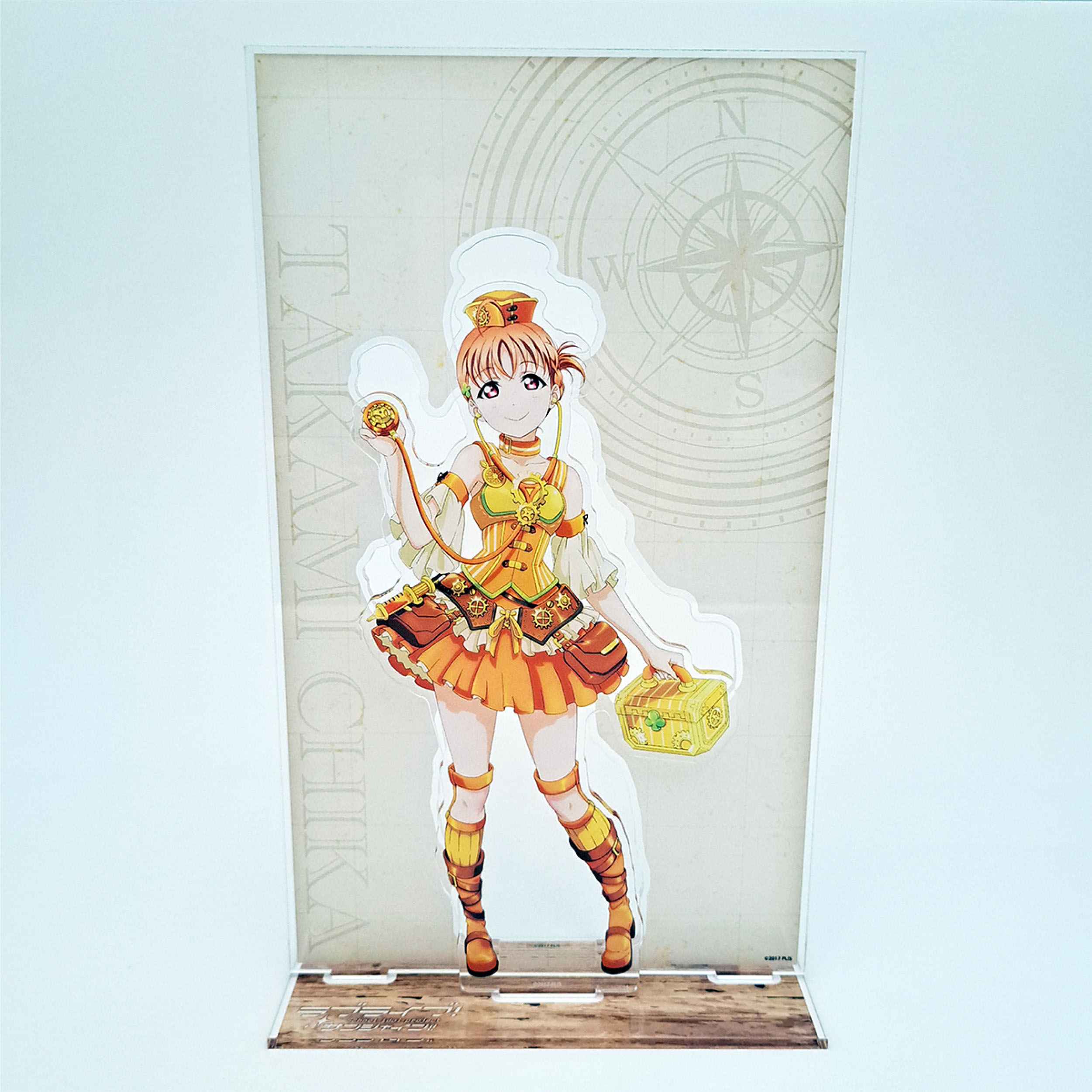 "Love Live! Sunshine!!" Acrylic Stand with Background A Takami Chika