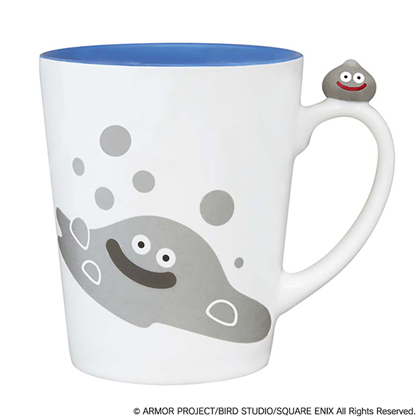 "Dragon Quest" Smile Slime Mug Liquid Metal Slime