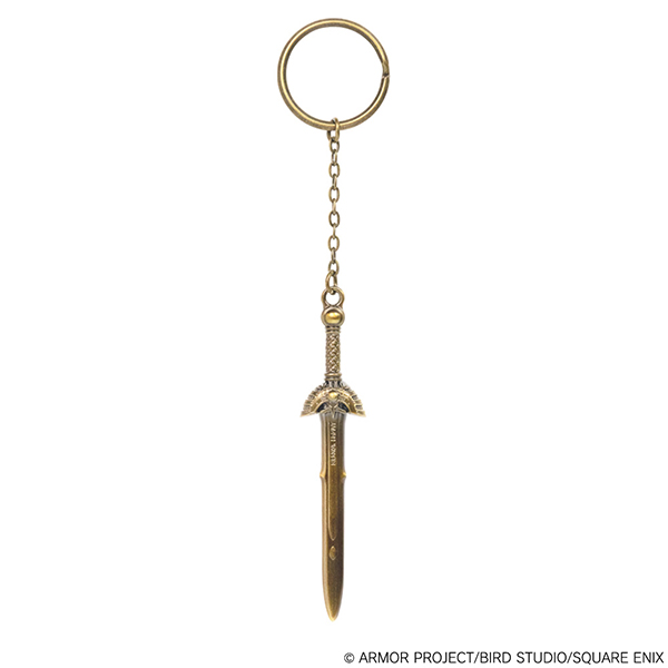 "Dragon Quest" Metallic Item Key Chain Loto Sword