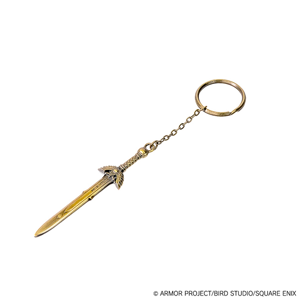 "Dragon Quest" Metallic Item Key Chain Loto Sword