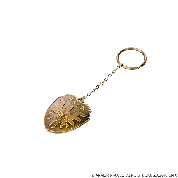"Dragon Quest" Metallic Item Key Chain Loto Shield