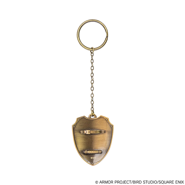 "Dragon Quest" Metallic Item Key Chain Loto Shield