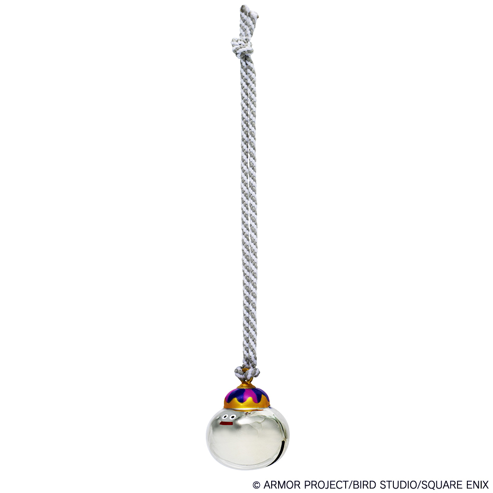 "Dragon Quest" Smile Slime Bell Mascot Metal King Slime