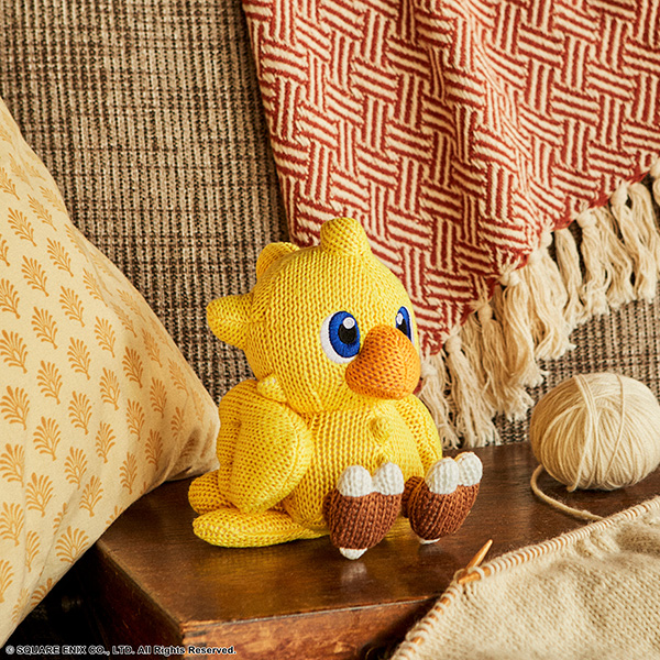 "Final Fantasy" Knitted Plush Chocobo