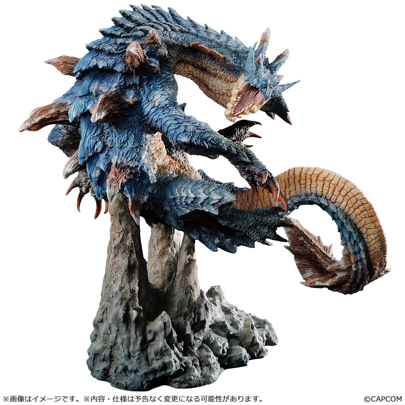 Capcom Figure Builder Creators Model "Monster Hunter" Sea Wyvern Lagiacrus Reprint Edition