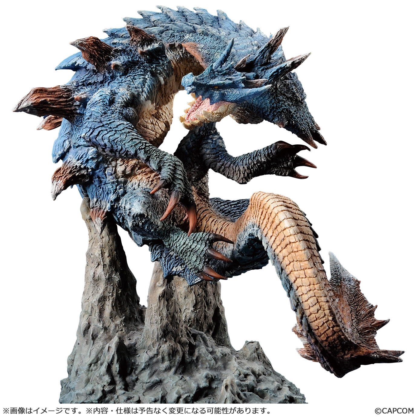 Capcom Figure Builder Creators Model "Monster Hunter" Sea Wyvern Lagiacrus Reprint Edition