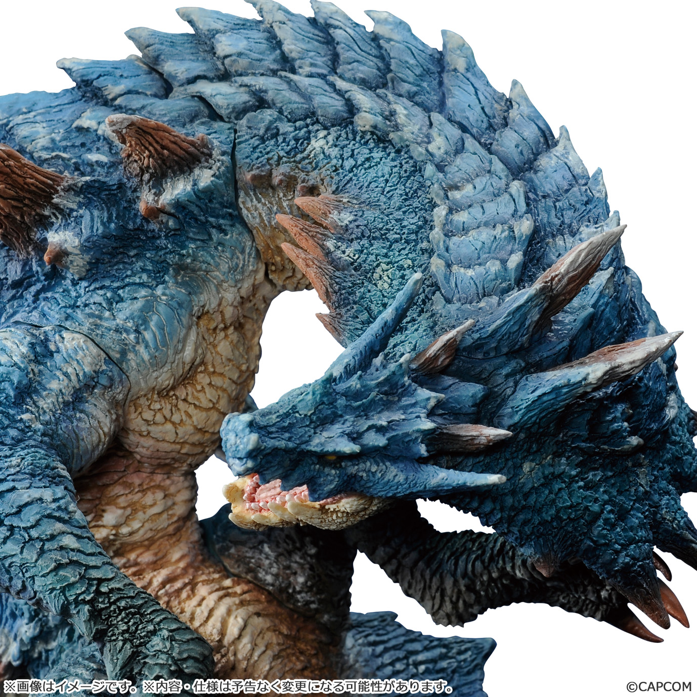 Capcom Figure Builder Creators Model "Monster Hunter" Sea Wyvern Lagiacrus Reprint Edition