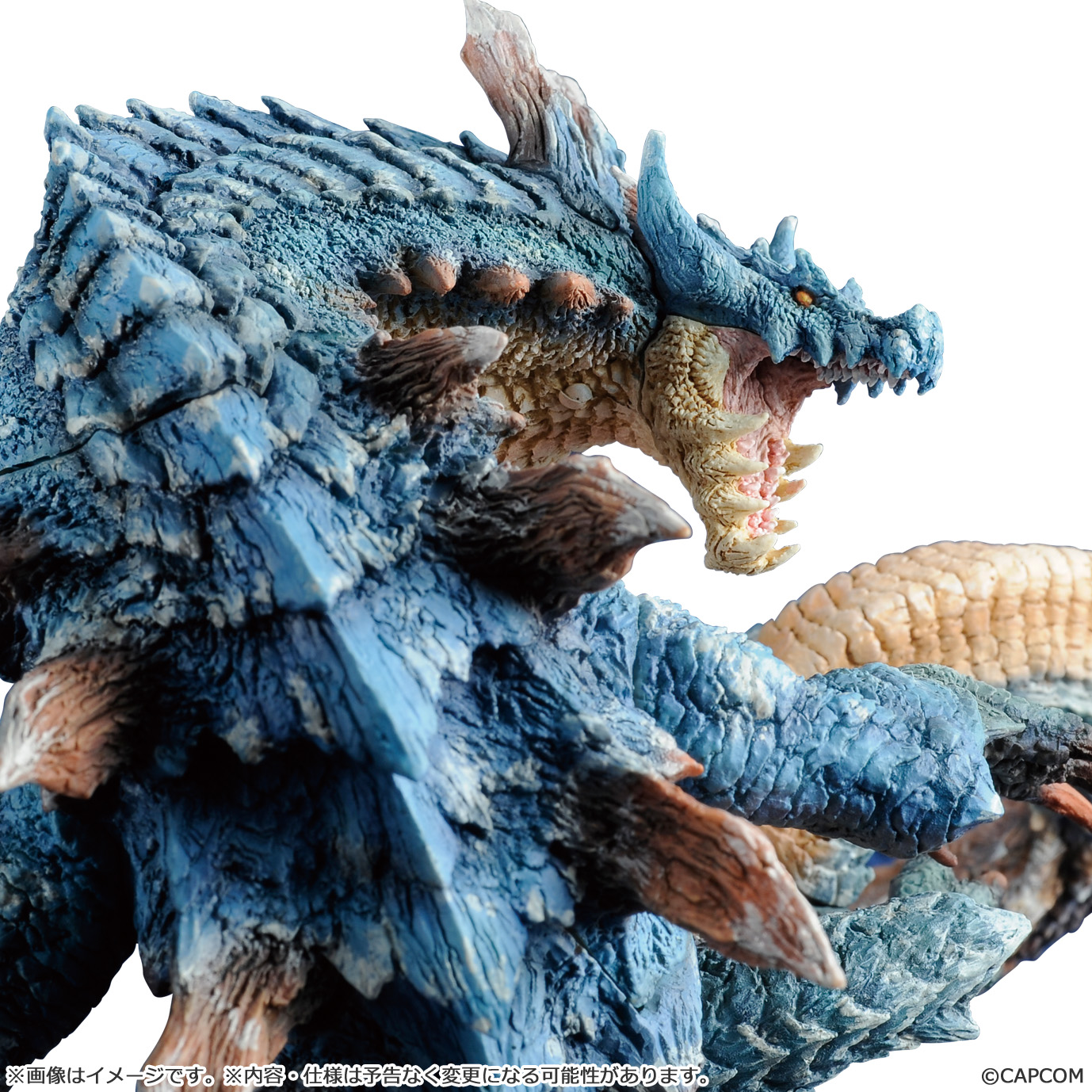 Capcom Figure Builder Creators Model "Monster Hunter" Sea Wyvern Lagiacrus Reprint Edition