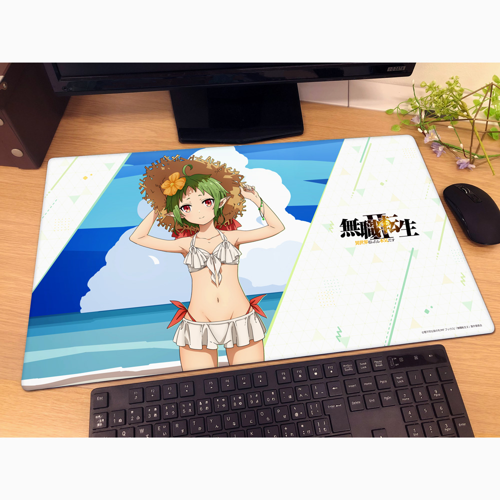 "Mushoku Tensei II: Jobless Reincarnation" Original Illustration Rubber Mat Sylphiette / Swimwear