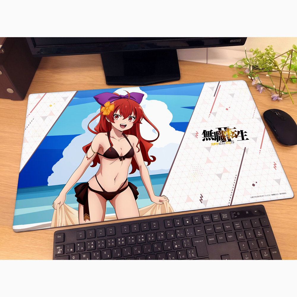 "Mushoku Tensei II: Jobless Reincarnation" Original Illustration Rubber Mat Eris / Swimwear