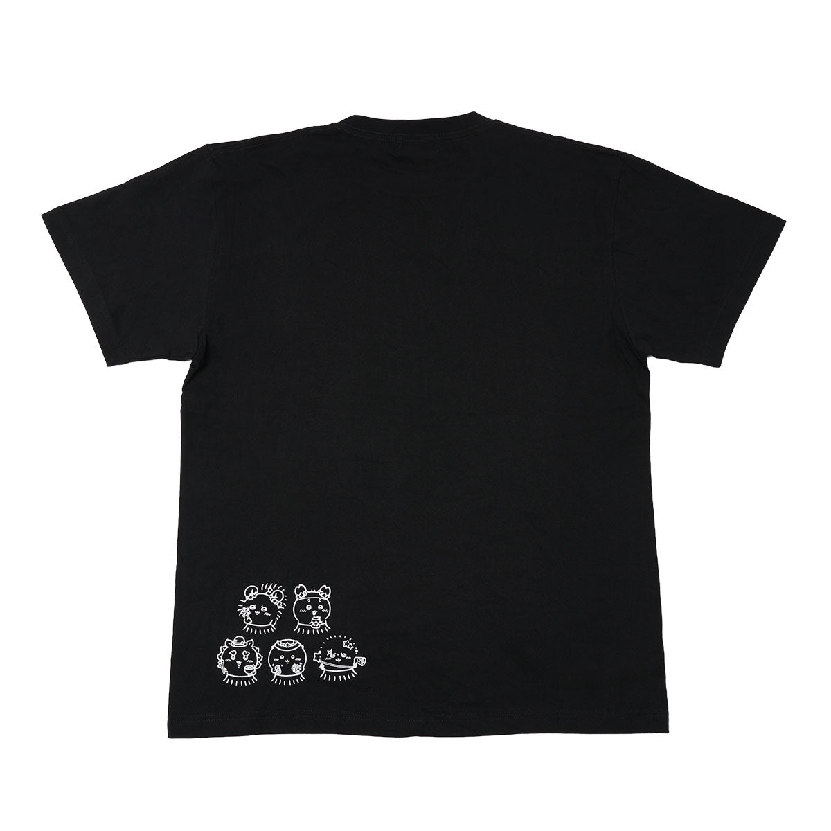 [Pre-order] Chiikawa Movie Chiikawa☆Starry Skytree(R) and Secret Island T-Shirt - Black
