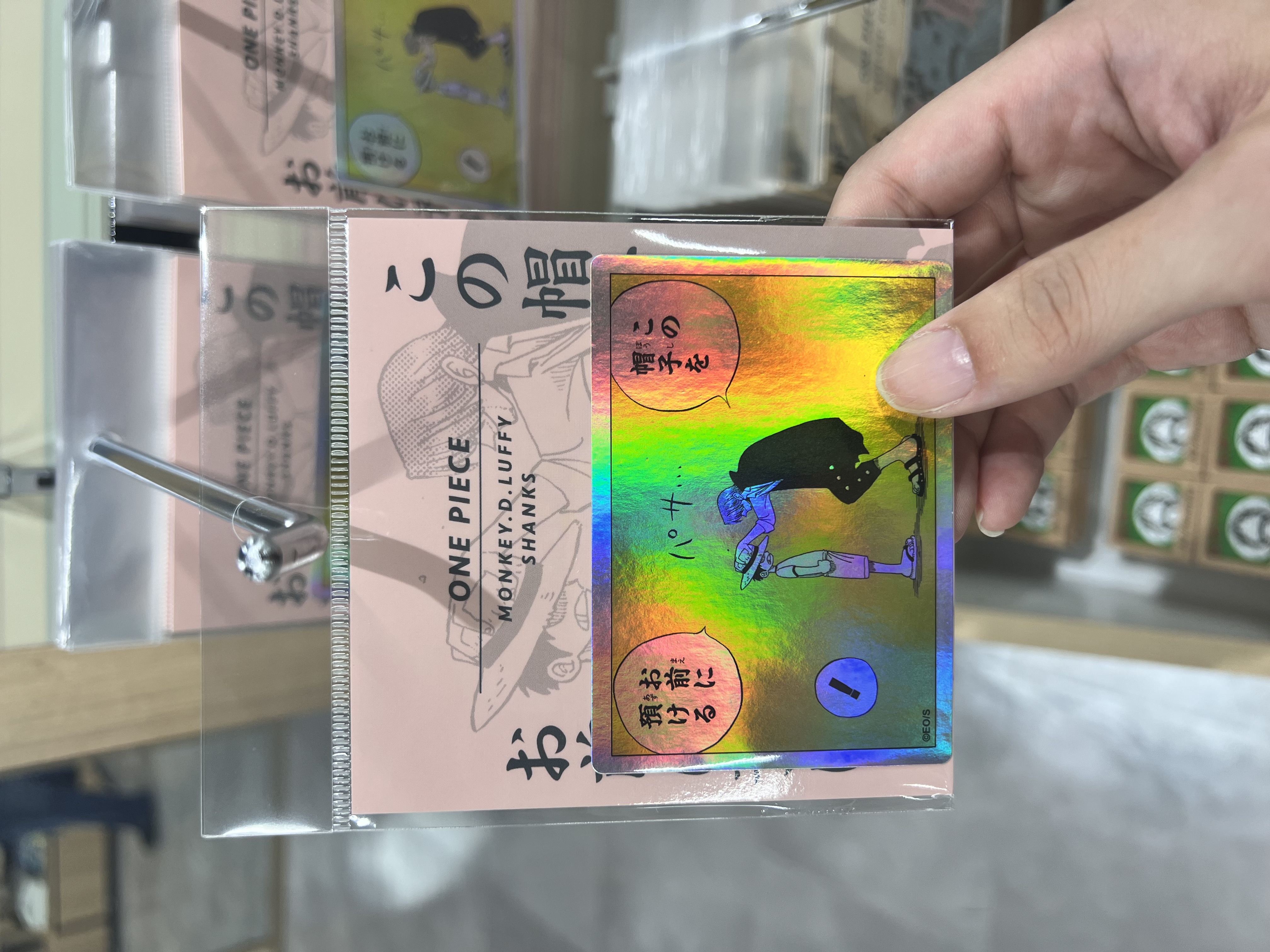 [Pre-order] [Made-to-order] JUMP Store Limited "ONE PIECE" HOLOGRAM KOMA STICKER - Eustass Kid