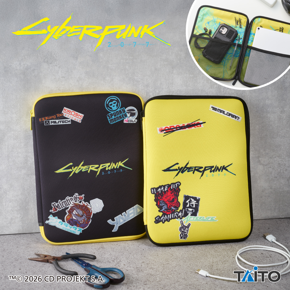 [Pre-order] Taito Prize Cyberpunk 2077 Tablet Case
