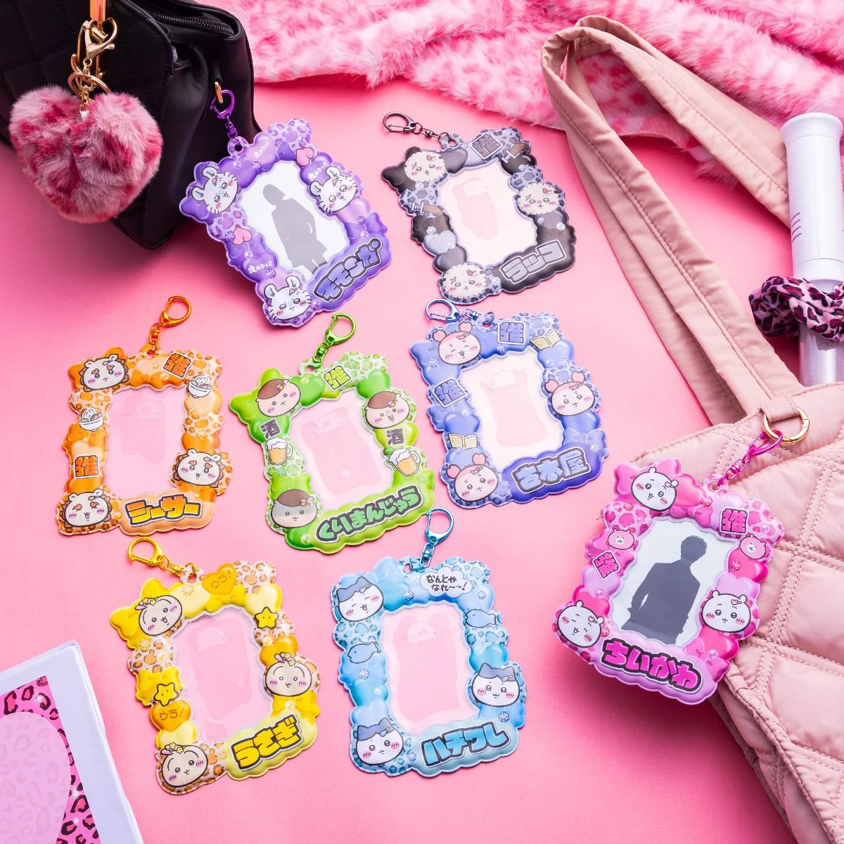 [Pre-order] Chiikawa Kira Kira Leopard Print Card Holder - Chiikawa