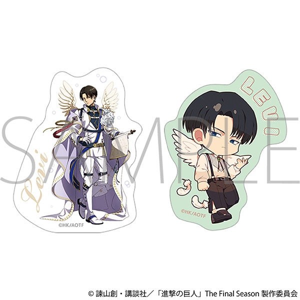 [Pre-order] "Attack on Titan" Sticker Set / Levi ~The Angel~