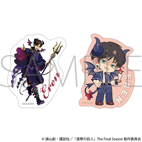 [Pre-order] "Attack on Titan" Sticker Set / Eren ~The Devil~