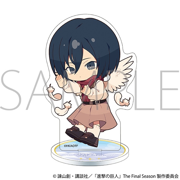 [Pre-order] "Attack on Titan" Mini Acrylic Stand / Mikasa ~Devil~