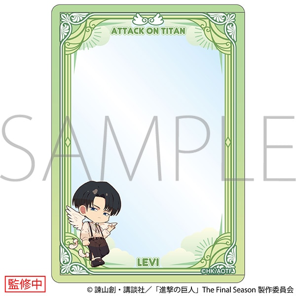 [Pre-order] "Attack on Titan" Hard Card Case / Levi ~Angel~