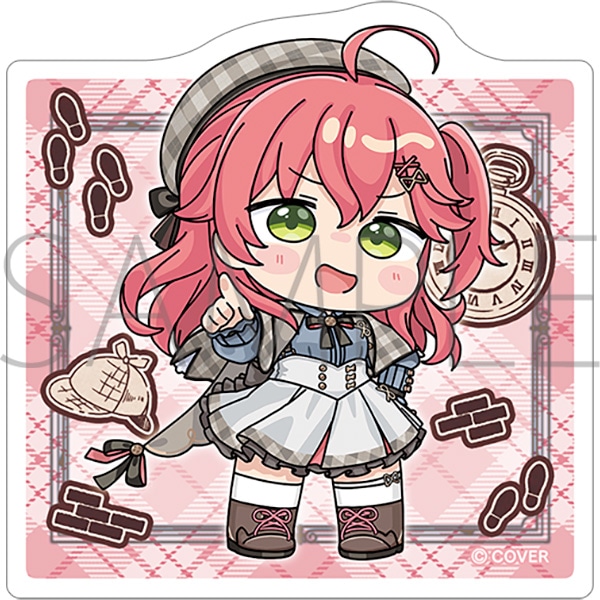 [Pre-order] hololive - Detective and Phantom Thief, Mystery Hidden in the Museum - Sticker Mini Character ver. Sakura Miko