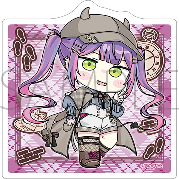 [Pre-order] hololive - Detective and Phantom Thief, Mystery Hidden in the Museum - Sticker Mini Character ver. Tokoyami Towa